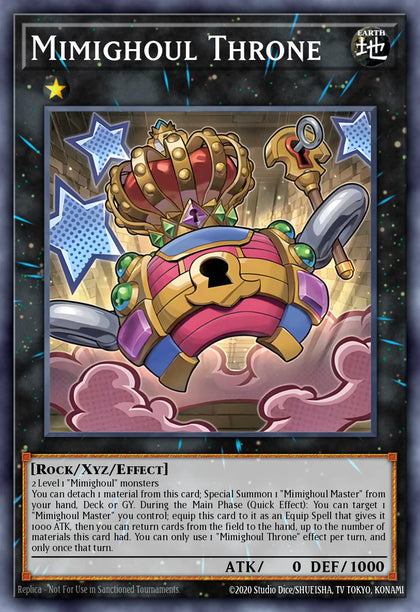 Mimighoul Throne - MP25-EN117 - Secret Rare - NM