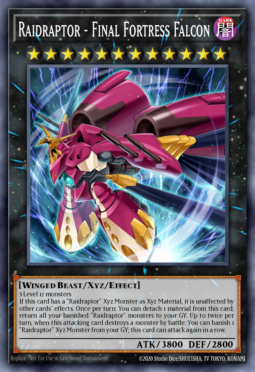 Raidraptor - Final Fortress Falcon - BLLR-EN015 - Ultra Rare - NM
