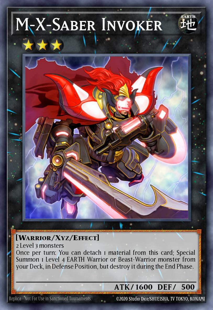 M-X-Saber Invoker - DUSA-EN095 - Ultra Rare - NM
