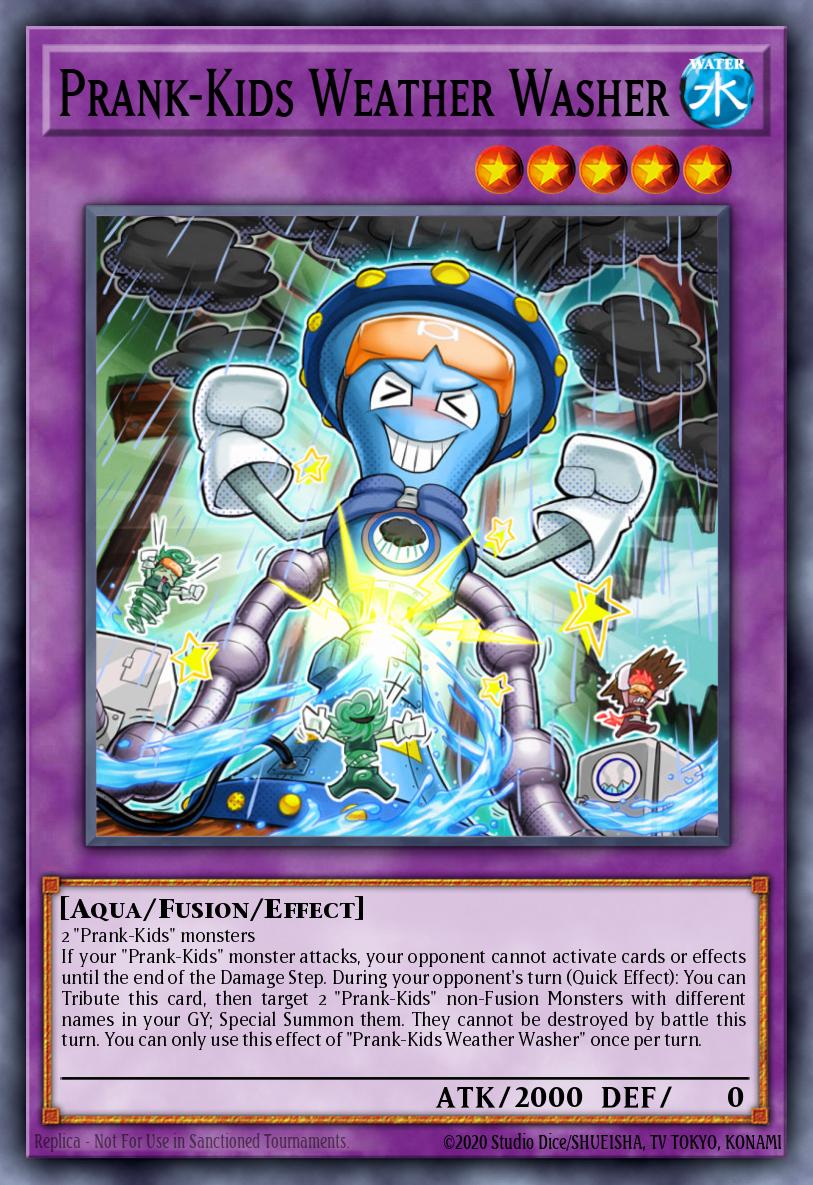 Prank-Kids Weather Washer - HISU-EN018 - Super Rare - NM