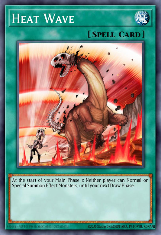 Heat Wave - RA03-EN058 - Collectors Rare - NM