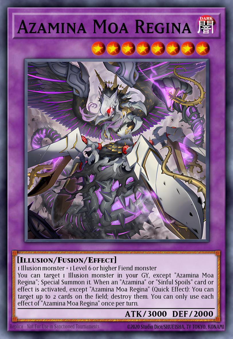 Azamina Moa Regina - ROTA-EN033 - Ultra Rare - NM