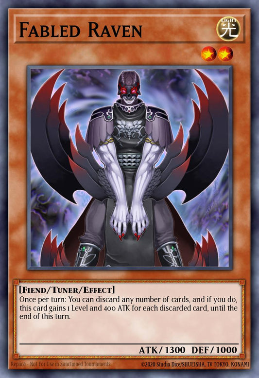 Fabled Raven - RA03-EN239 - Quarter Century Secret Rare - NM