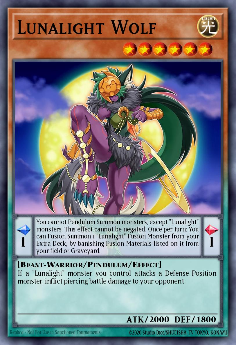 Lunalight Wolf - SHVI-EN012 - Common - NM