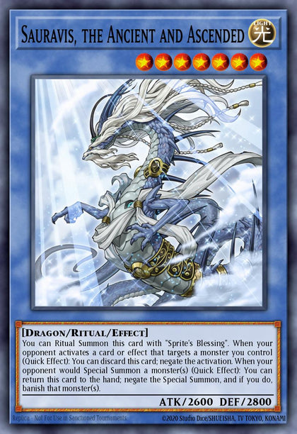 Sauravis, the Ancient and Ascended - RA02-EN019 - Collectors Rare - NM