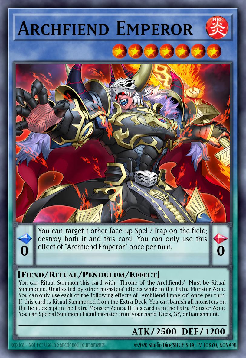 Archfiend Emperor - BPRO-EN031 - Ultra Rare - NM