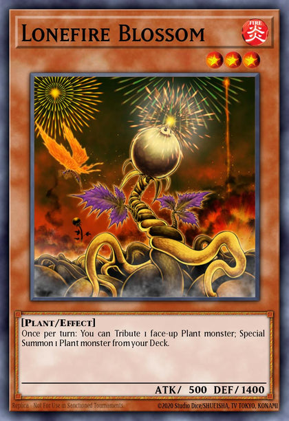 Lonefire Blossom - RA01-EN002 - Collectors Rare - NM