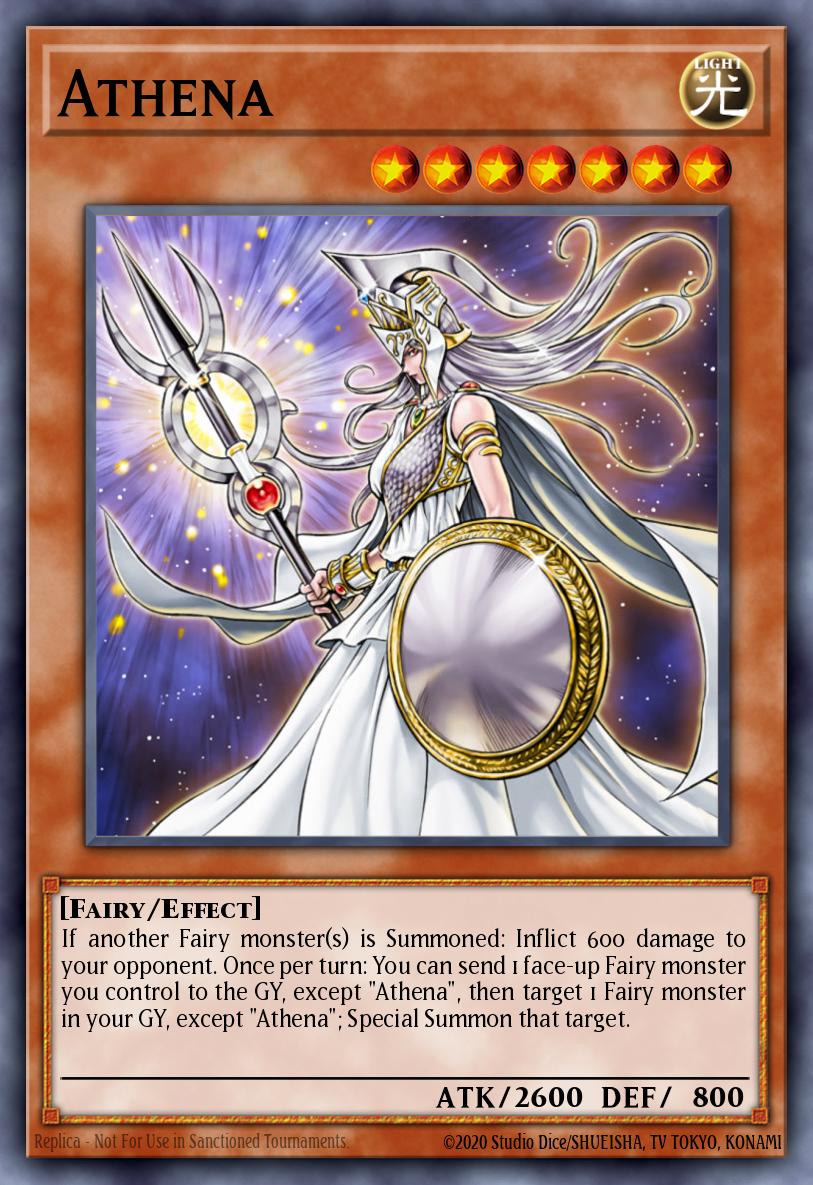 Athena - PP02-EN018 - Secret Rare - NM