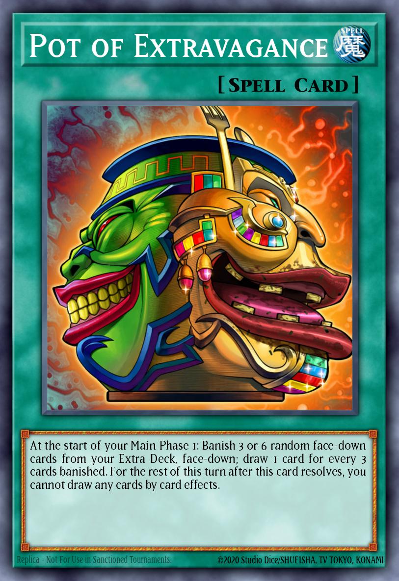 Pot of Extravagance - RA01-EN059 - Quarter Century Secret Rare - NM
