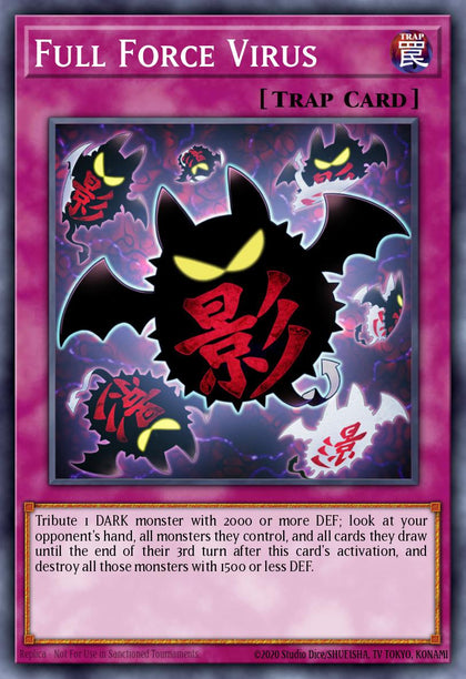 Full Force Virus - RA03-EN267 - Quarter Century Secret Rare - NM
