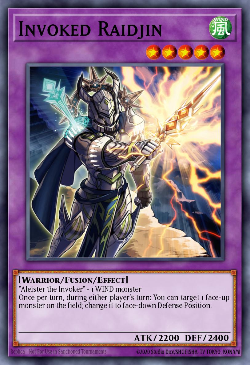 Invoked Raidjin - FUEN-EN028 - Secret Rare - NM