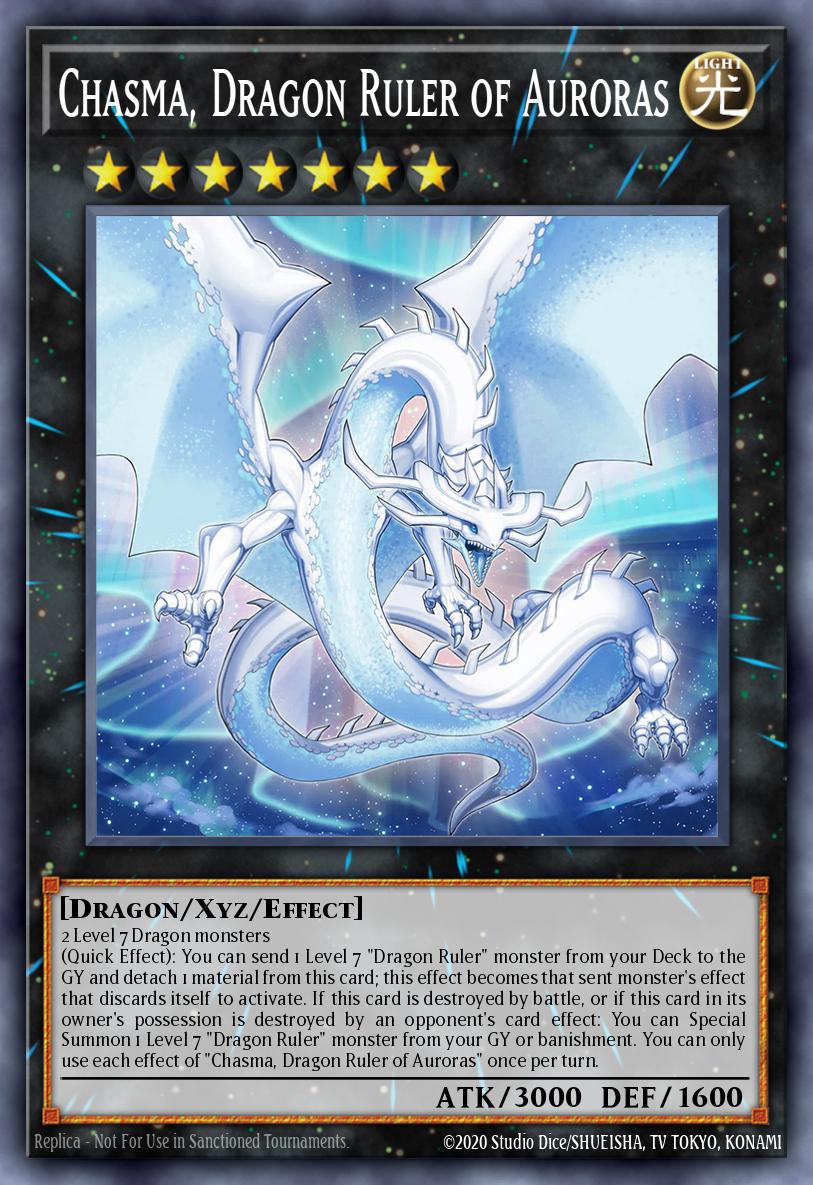 Chasma, Dragon Ruler of Auroras - ALIN-EN047 - Secret Rare - NM