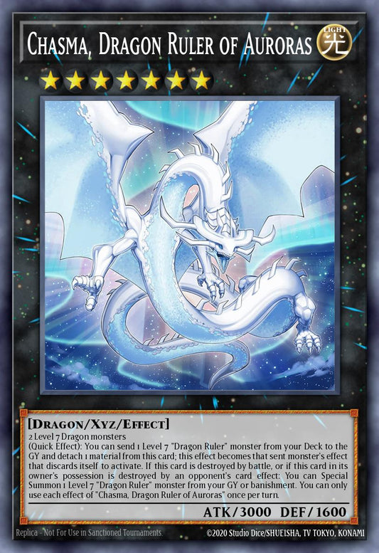 Chasma, Dragon Ruler of Auroras - ALIN-EN047 - Secret Rare - NM
