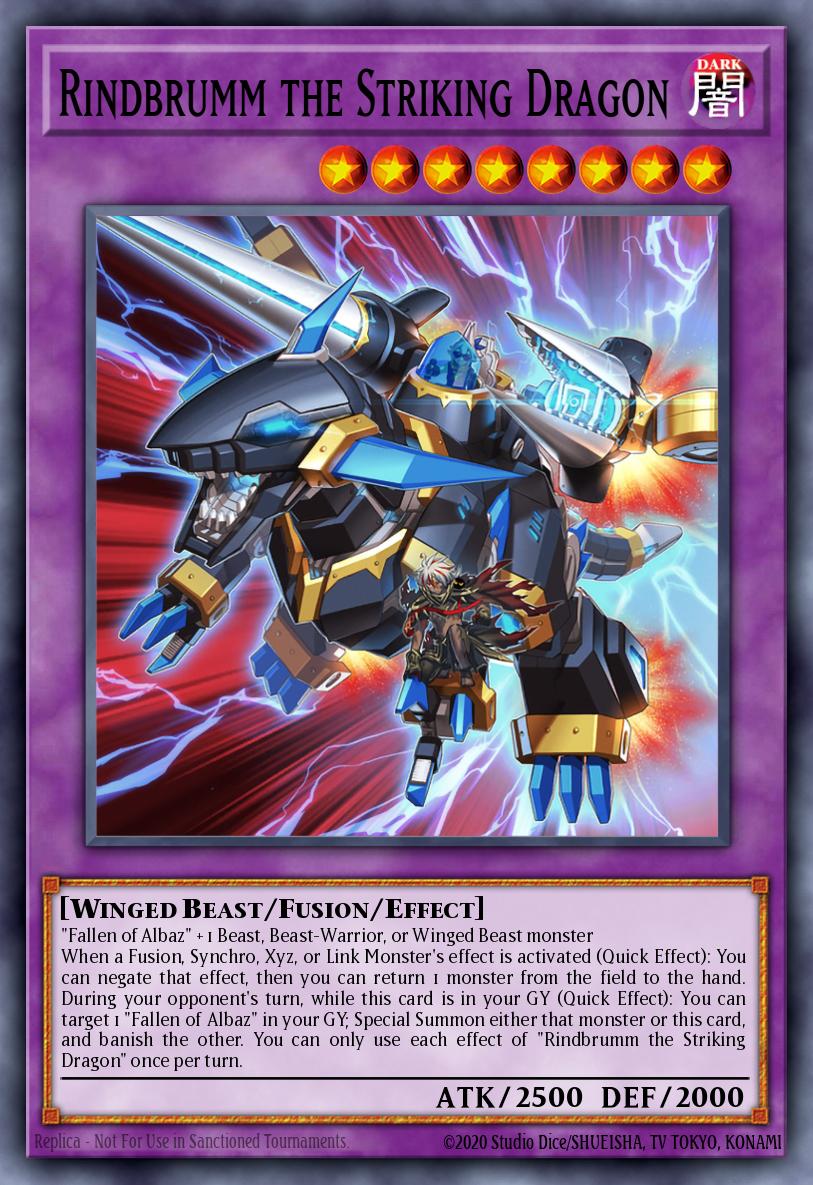 Rindbrumm the Striking Dragon - RA02-EN025 - Collectors Rare - NM