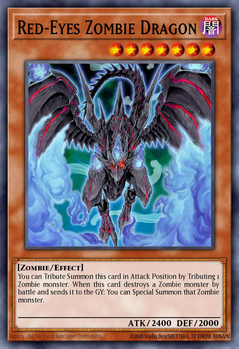 Red-Eyes Zombie Dragon - SR07-EN005 - Common - NM