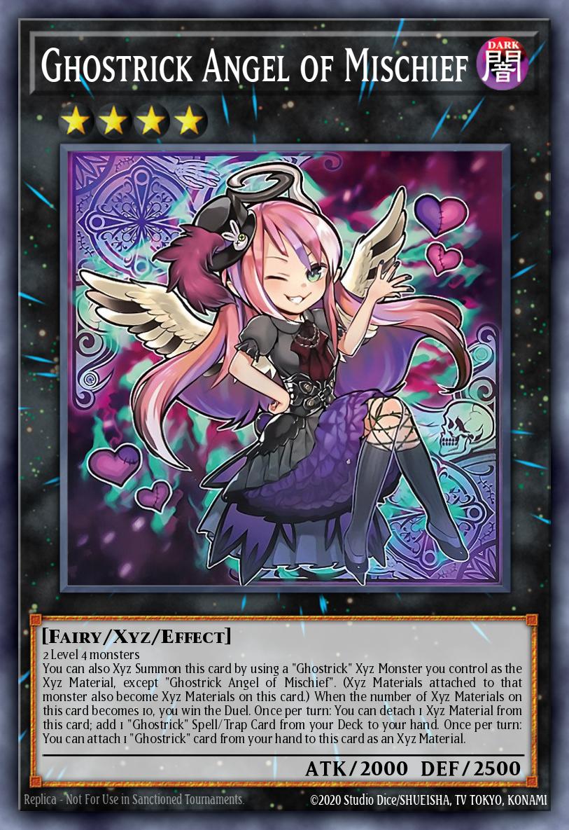 Ghostrick Angel of Mischief - RA01-EN036 - Quarter Century Secret Rare - NM