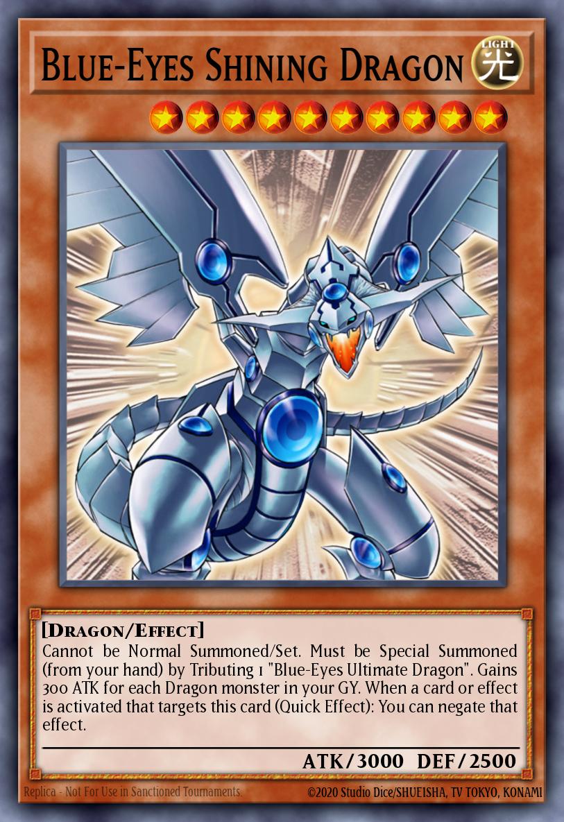 Blue-Eyes Shining Dragon - RP02-EN096 - Secret Rare - NM