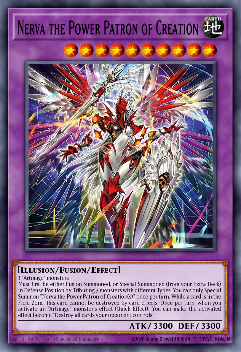 Nerva the Power Patron of Creation - DUAD-EN033 - Starlight Rare - NM