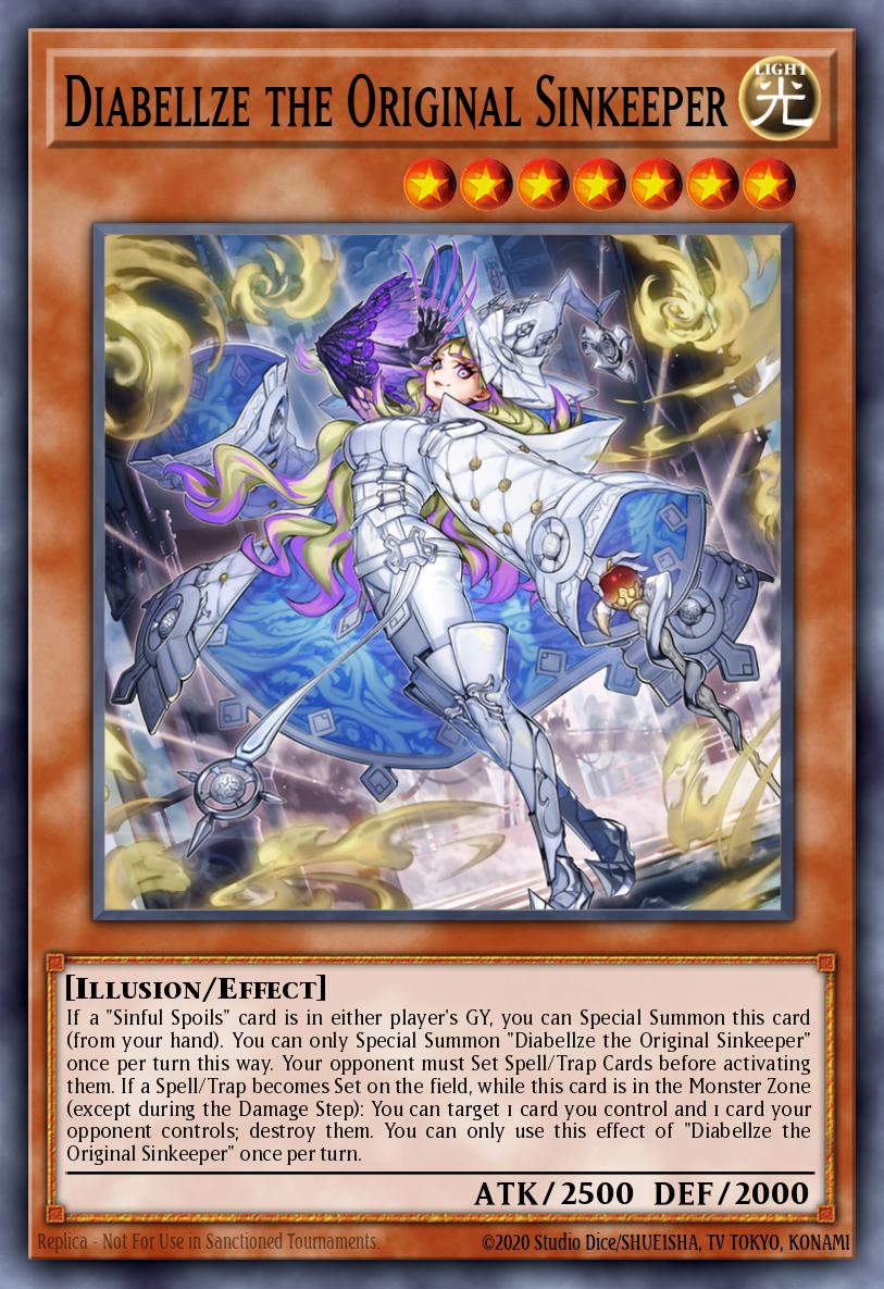 Diabellze the Original Sinkeeper - LEDE-EN012 - Secret Rare - NM