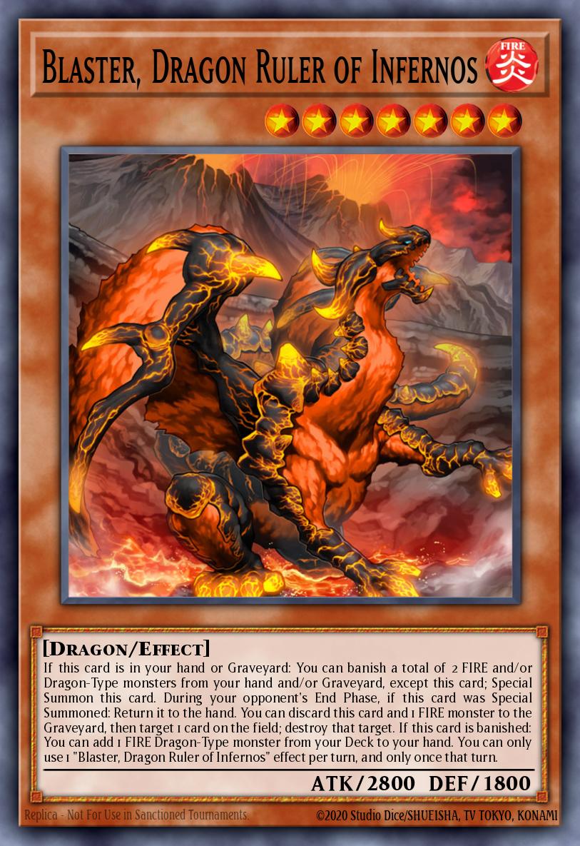 Blaster, Dragon Ruler of Infernos - CT10-EN002 - Secret Rare - NM