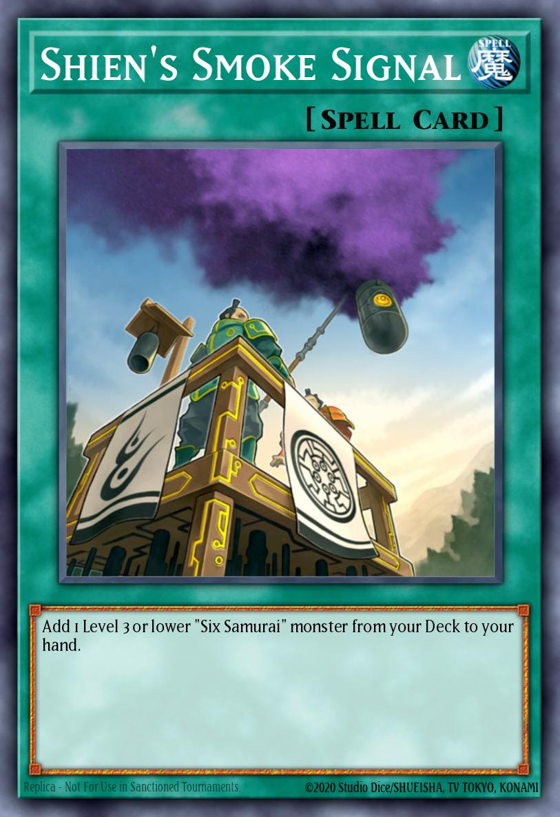 Shien's Smoke Signal - OP26-EN025 - Common - NM