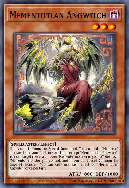 Mementotlan Angwitch - RA04-EN048 - Collectors Rare - NM