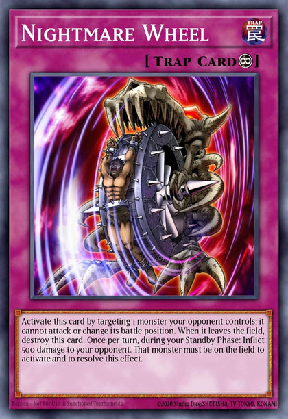 Nightmare Wheel - STP3-EN012 - Super Rare - NM