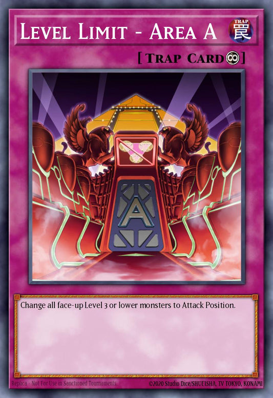 Level Limit - Area A - EEN-EN060 - Ultimate Rare - MT