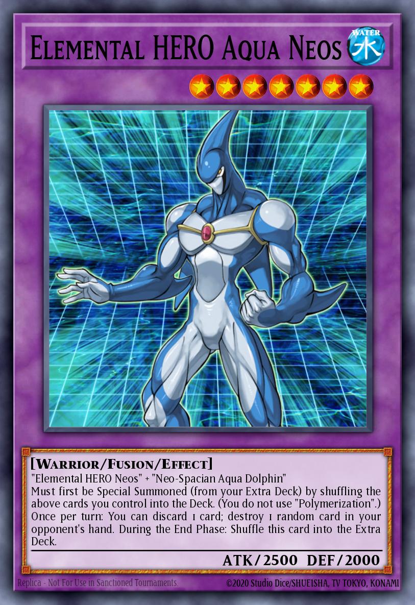 Elemental HERO Aqua Neos - POTD-EN031 - Ultimate Rare - EX