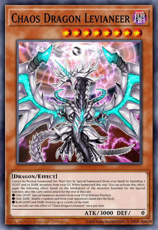 Chaos Dragon Levianeer - OP12-EN001 - Ultimate Rare - NM