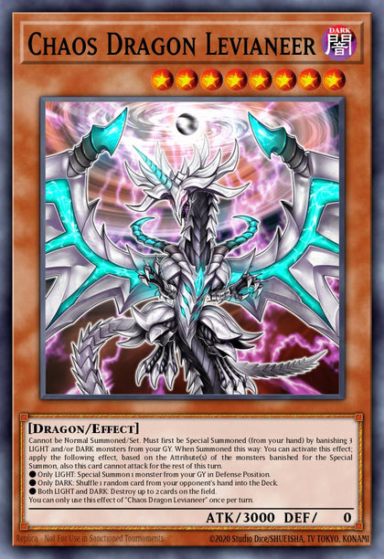Chaos Dragon Levianeer - MP25-EN035 - Starlight Rare - NM