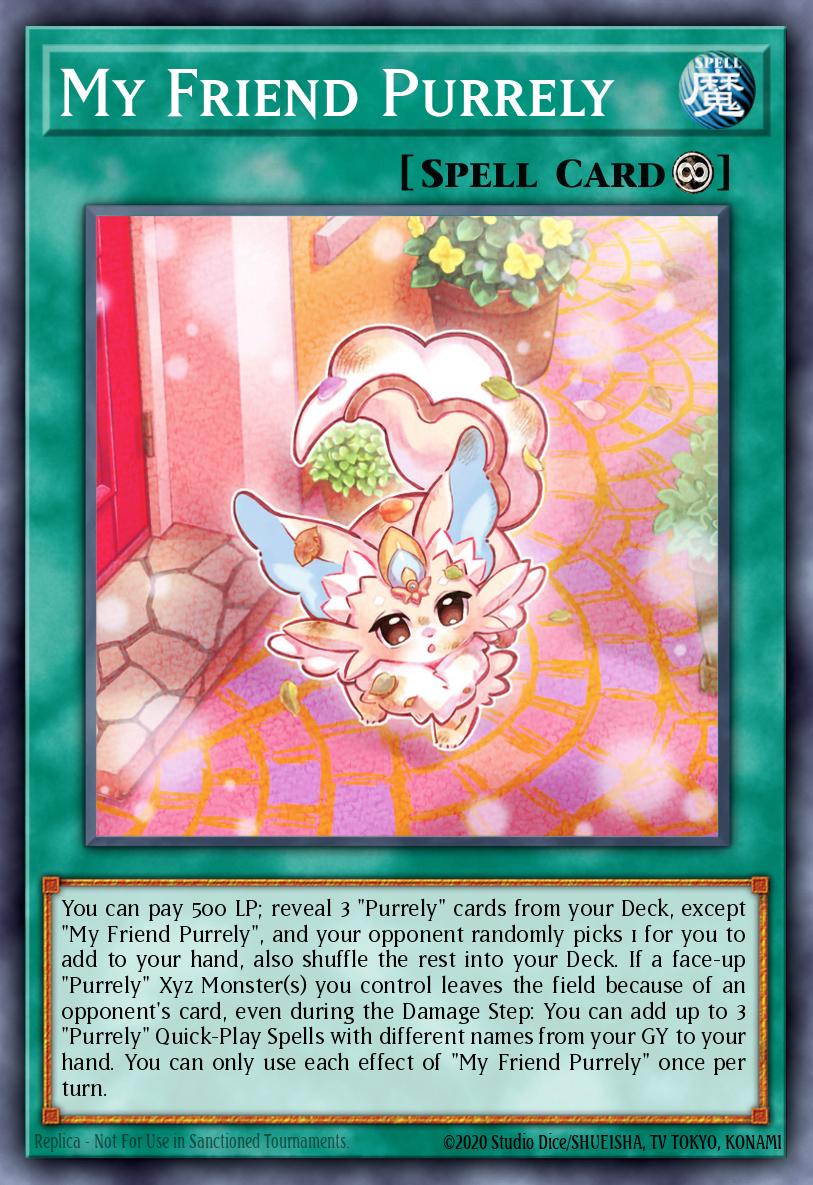 My Friend Purrely - RA02-EN071 - Collectors Rare - NM