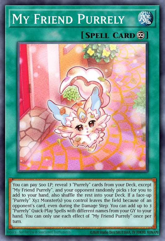 My Friend Purrely - RA02-EN071 - Ultra Rare - NM