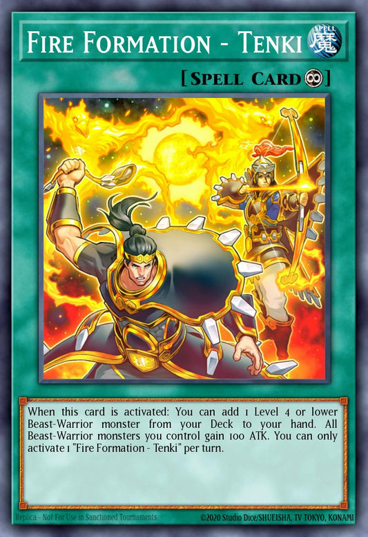 Fire Formation - Tenki - AP03-EN003 - Ultimate Rare - NM