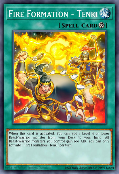 Fire Formation - Tenki - WISU-EN028 - Collectors Rare - NM