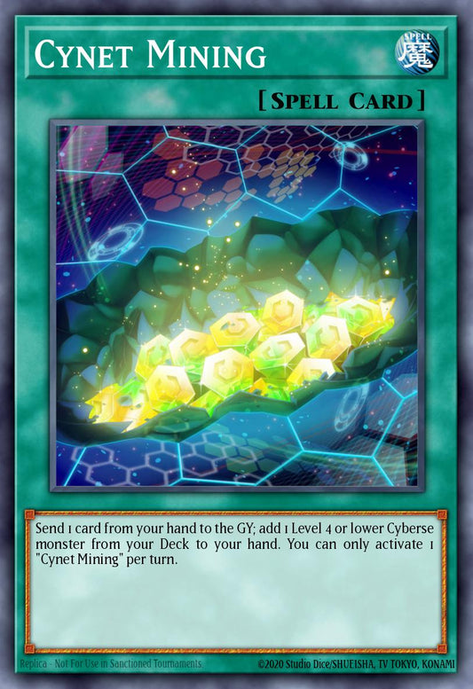 Cynet Mining - RA03-EN067 - Quarter Century Secret Rare - NM
