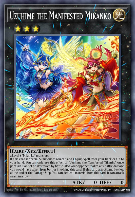 Uzuhime the Manifested Mikanko - MZMU-EN018 - Ultra Rare - NM