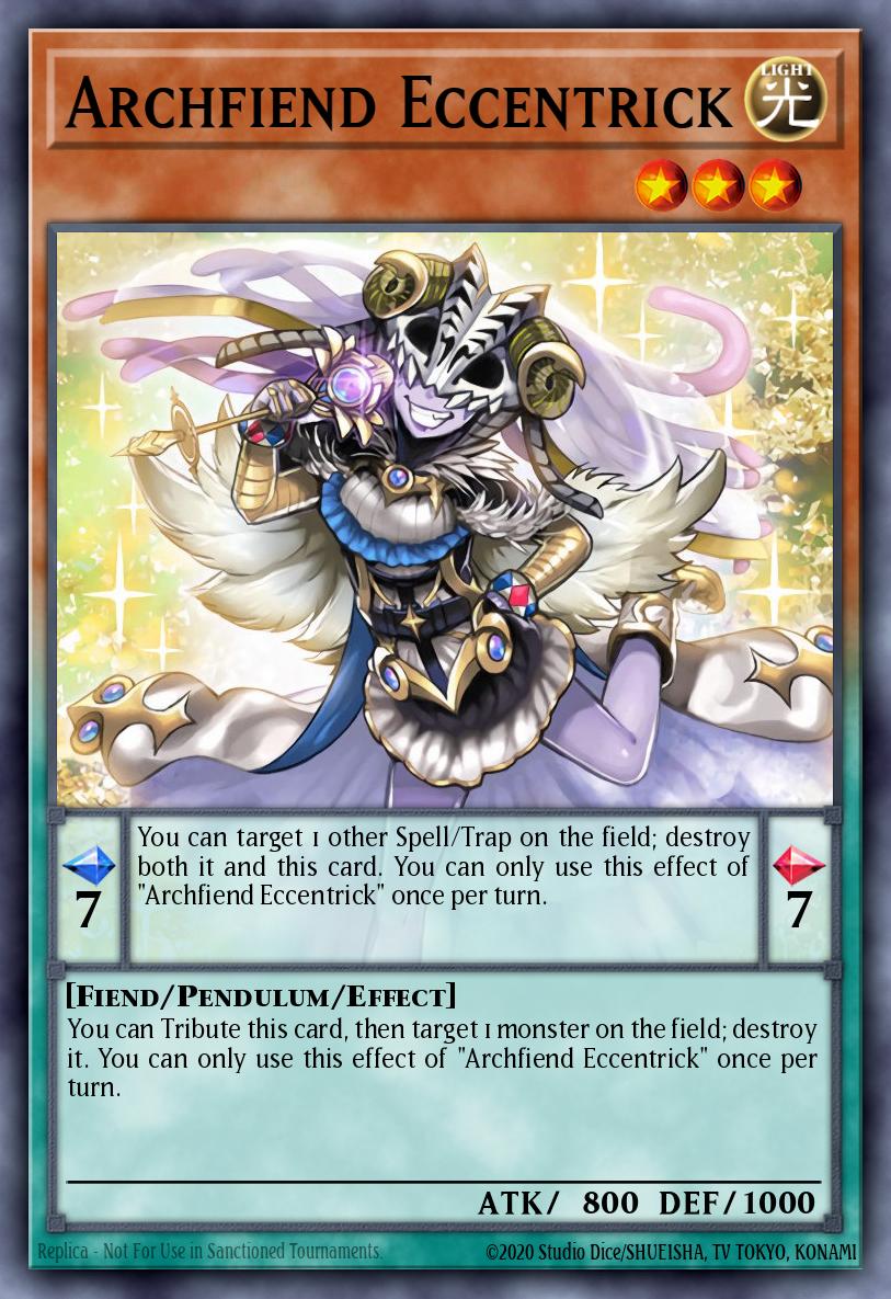 Archfiend Eccentrick - RA04-EN017 - Collectors Rare - NM