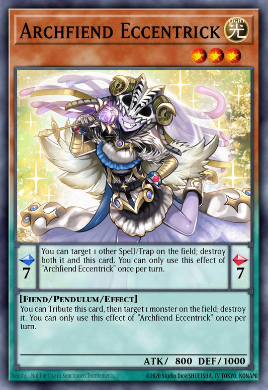 Archfiend Eccentrick - RA04-EN017 - Collectors Rare - NM
