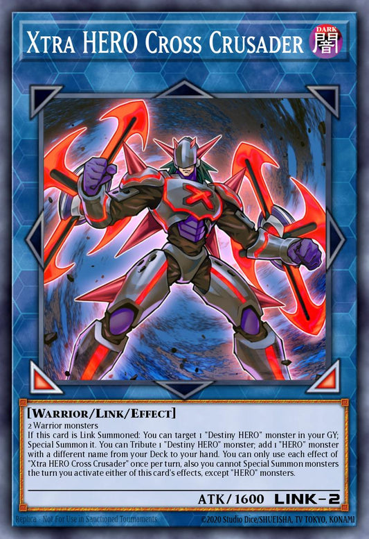 Xtra HERO Cross Crusader - DANE-EN045 - Rare - NM