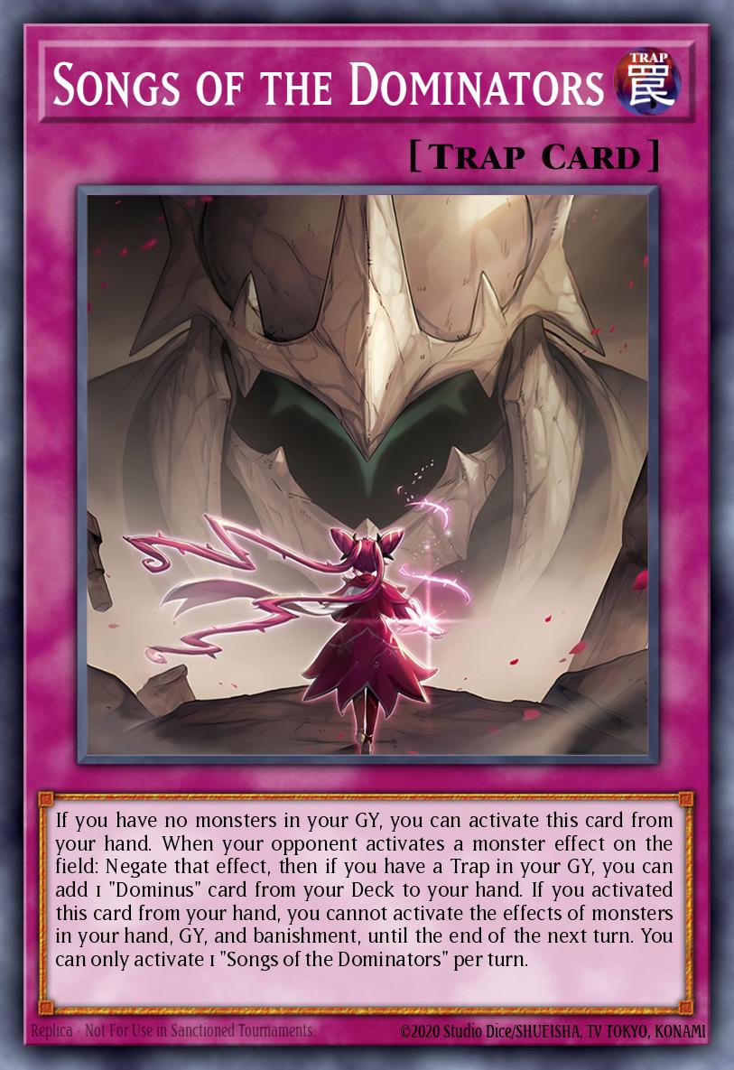 Songs of the Dominators - ALIN-EN078 - Quarter Century Secret Rare - NM