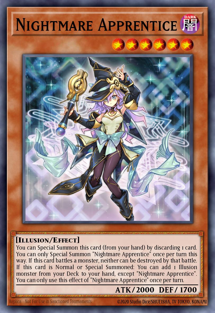 Nightmare Apprentice - MP25-EN004 - Starlight Rare - NM