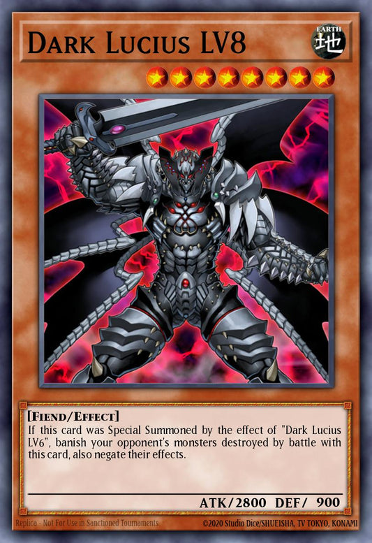 Dark Lucius LV8 - CDIP-EN011 - Ultra Rare - EX