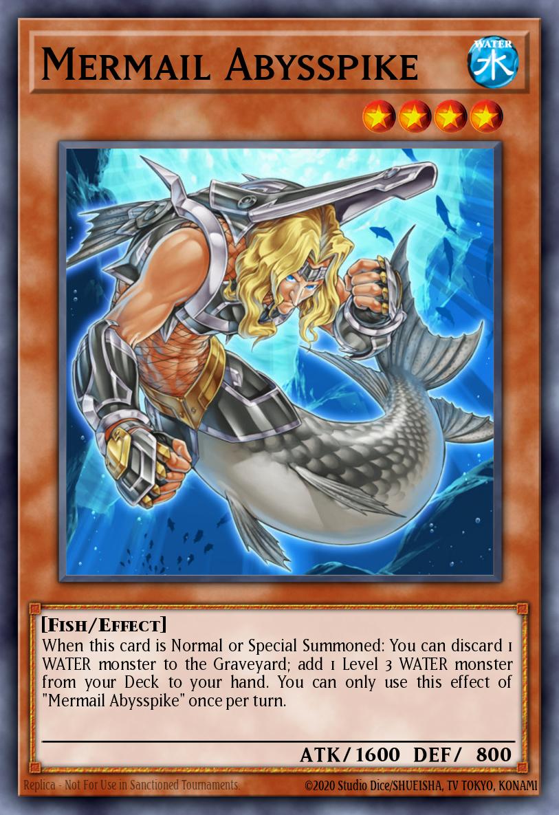 Mermail Abysspike - RA04-EN012 - Collectors Rare - NM