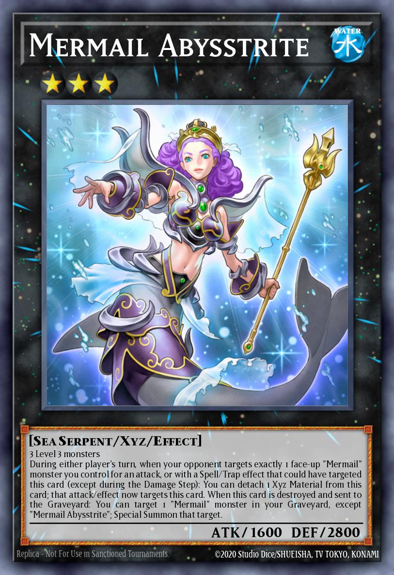 Mermail Abysstrite - CBLZ-EN050 - Super Rare - NM