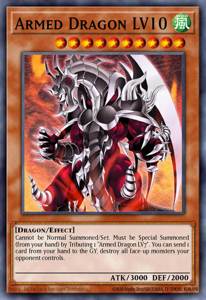Armed Dragon LV10 - OP15-EN001 - Ultimate Rare - NM