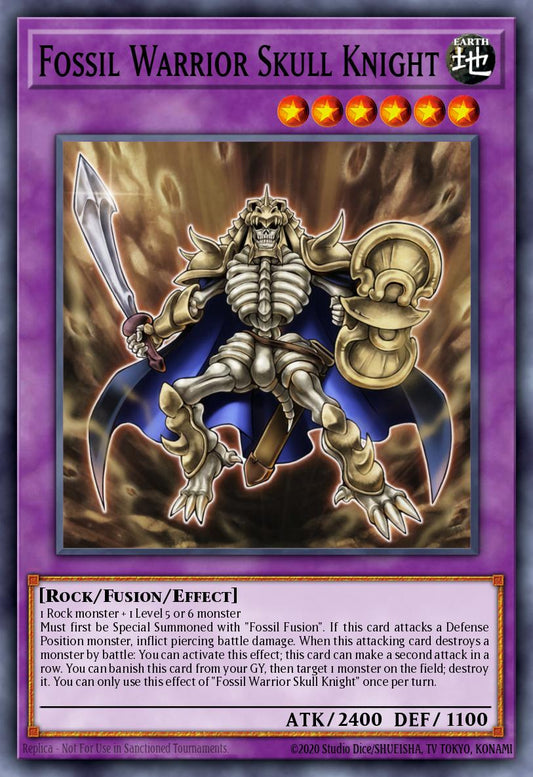 Fossil Warrior Skull Knight - GFP2-EN129 - Ultra Rare - EX