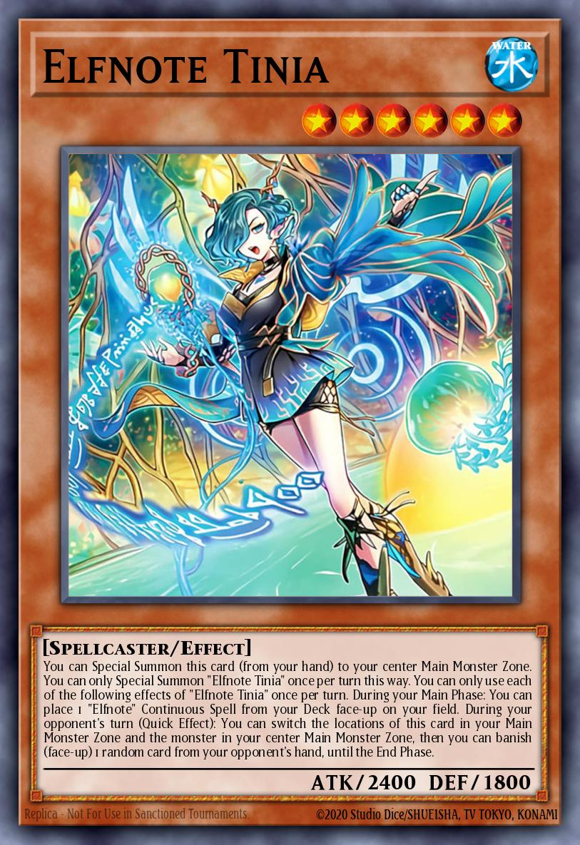 Elfnote Tinia - BPRO-EN011 - Starlight Rare - NM