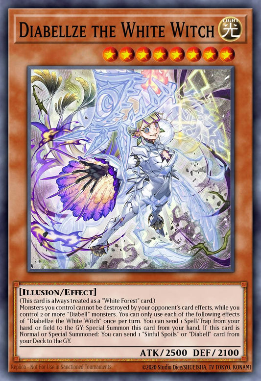 Diabellze the White Witch - ALIN-EN012 - Super Rare - NM