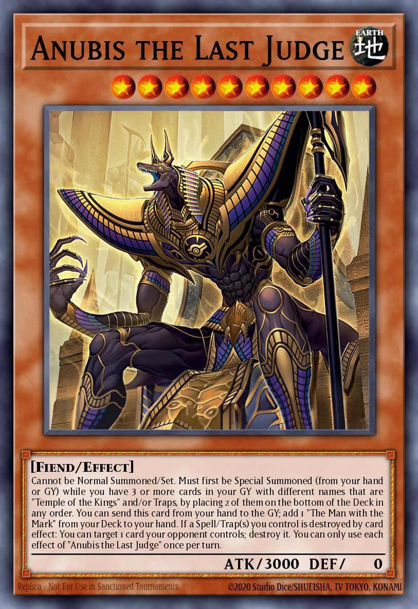 Anubis the Last Judge - MZTM-EN003 - Ultra Rare - NM